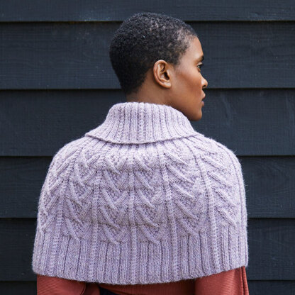 Jac - Shawl Knitting Pattern For Women in Debbie Bliss Aymara by Debbie Bliss