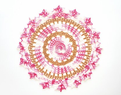 Cherry Blossom Doily