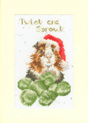 Bothy Threads Twist And Sprout Cross Stitch Kit - 10 x 16cm