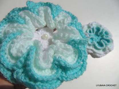 3D Crochet Flower Tutorial