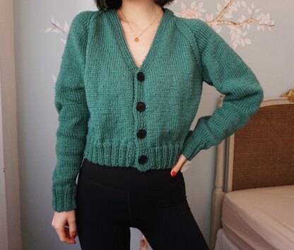 Green cardi