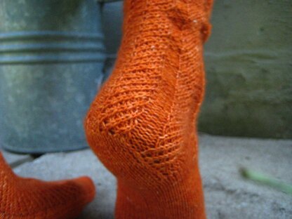 Roasted Carrot Socks