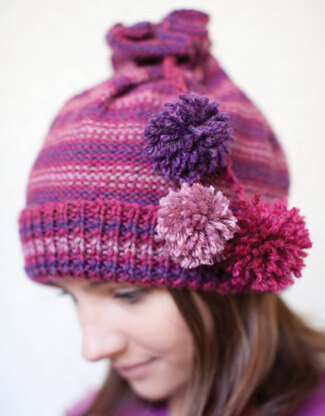 Beanie Collection in Ella Rae Calluna - ER02-01 - Downloadable PDF