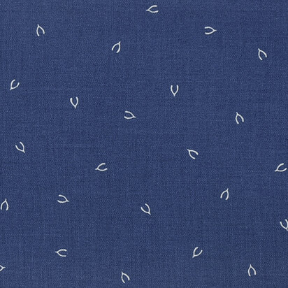 Figo Fabrics Lucky Charms - Navy Wishbone