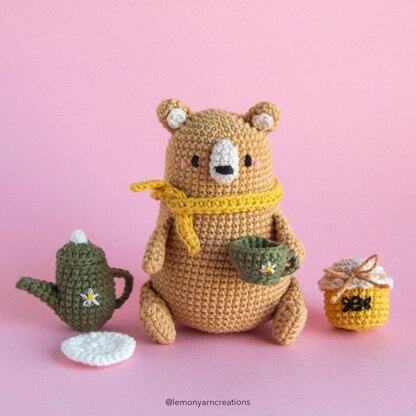 Bernie the Bear Crochet Pattern