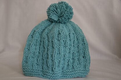 Gray Cloud Baby Hat