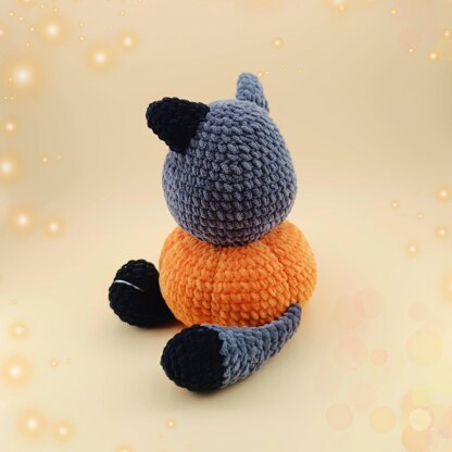Pumpkin cat