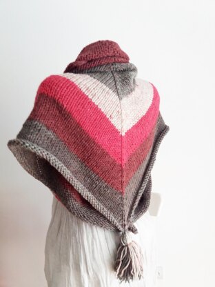 Diana knitted shawl / shrug / cowl