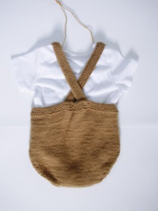 Baby Romper with Loopy Lion Mane, 0-2 yrs