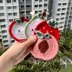 Fruit coasters in basket