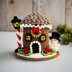 Crochet fairy house, amigurumi doll house, Christmas house
