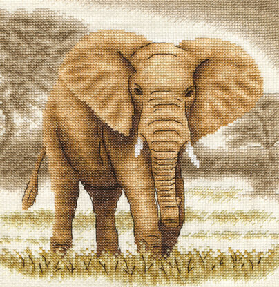 Gamma Giant Cross Stitch Kit - 19.5cm x 20cm