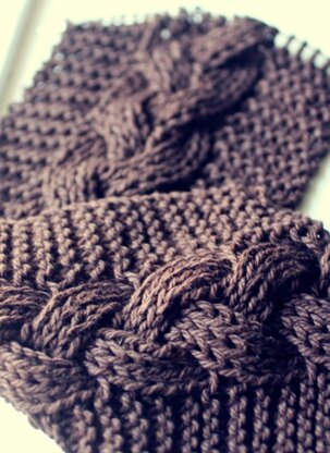 Reversible Braided Cowl