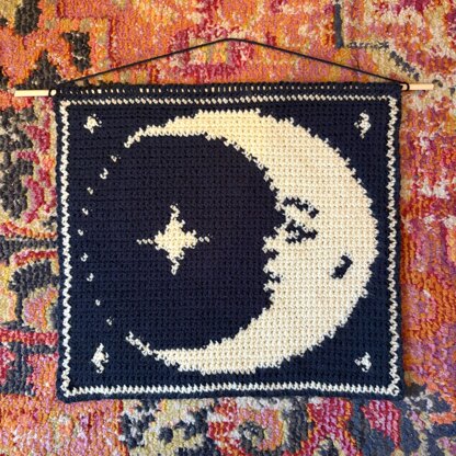The Moon Tapestry Crochet Pattern