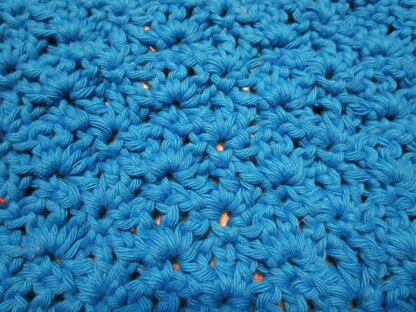 Mat stitch washcloth