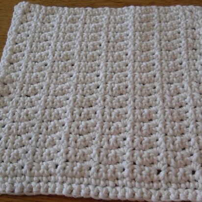 Simple Dishcloth, Practice Single Crochet (Sc)