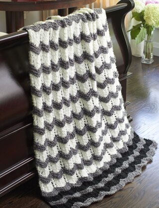 Stone's Throw Ripple in Bernat Soft Boucle