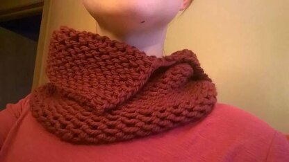 Reversible Collared Cowl