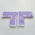 Lilac Trees Cardigan for Baby