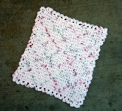 Double Basket Weave Dishcloth