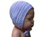 Crochet pattern doll beanie to tie