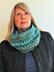 Mottled Green Cowl