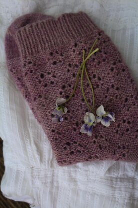 Pressed Flowers Socks