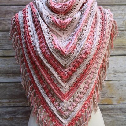 Pearl In Shell Shawl