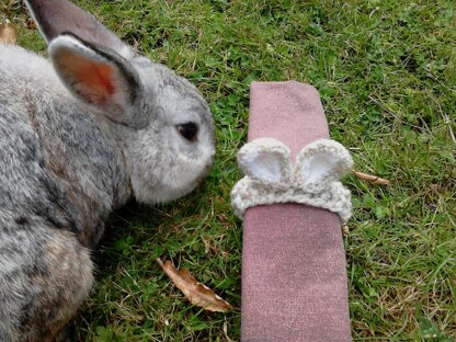 Easter Bunny Ears Napkin Rings