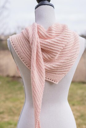 Dream Ridges Shawlette