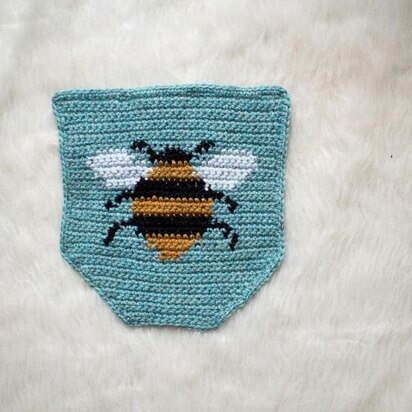 Bee Mini Wall Hanging