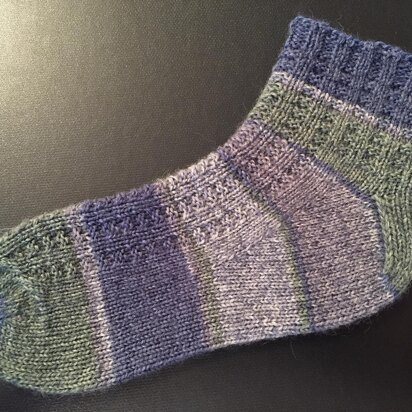 Mint Julep Sock - knitting pattern