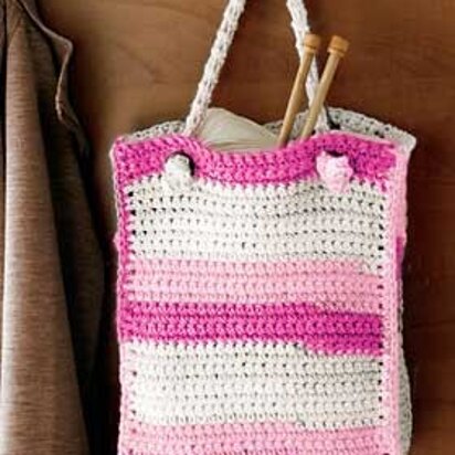Bag in Bernat Handicrafter Cotton Solids