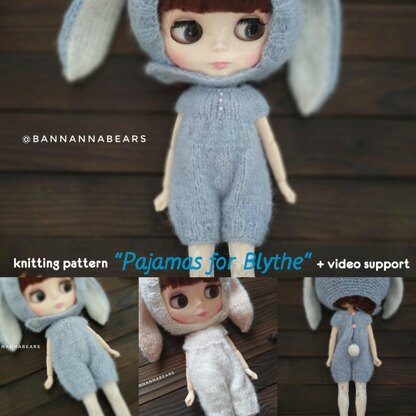 Pajamas for Blythe doll