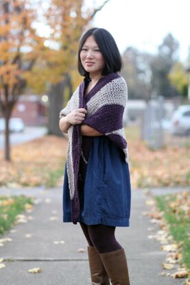 Tilt Shift Shawl