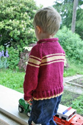 Kids' Stripey Raglan