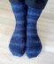 Faux Cable Socks