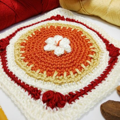 Pumpkin Pie Granny Square