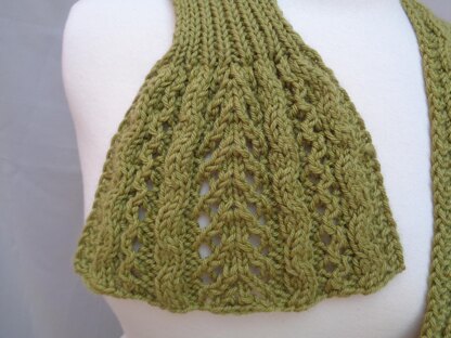 Peridot Keyhole Scarf