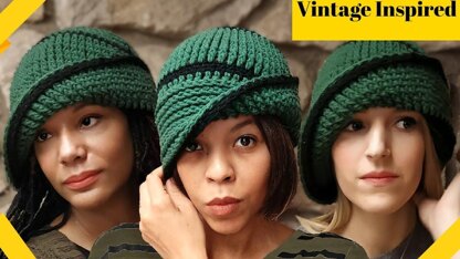 Vintage Cloche Hat