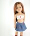 GOTZ 18/19" Doll Brenda Top and Skirt Set