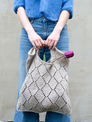 Diamond market bag