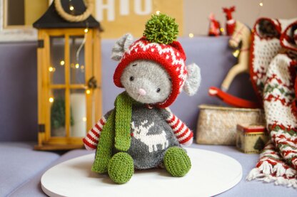 Knitting Toy Clothes Pattern - CHRISTMAS GNOME