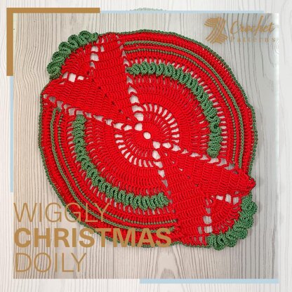 Wiggly Christmas Doily
