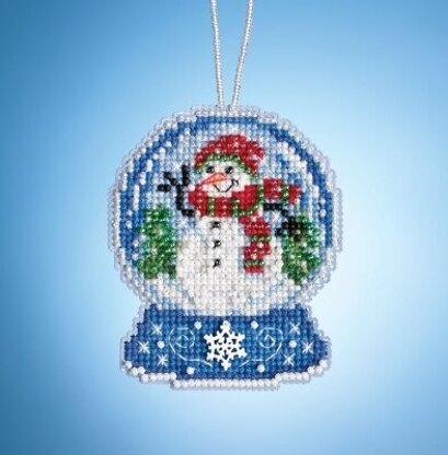 Mill Hill Charmed Snow Globes - Snowman Globe - 2.5inx3.25in