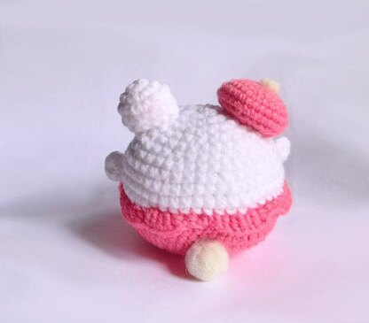 Bear Crochet Pattern with Beret