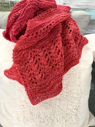 Coral Cove Shawl