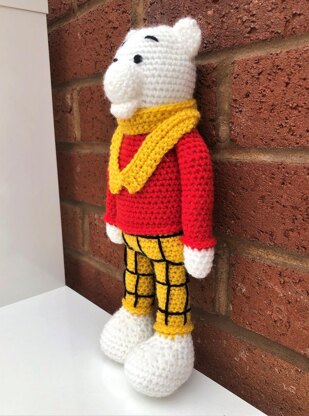 Rupert The Bear Crochet Pattern