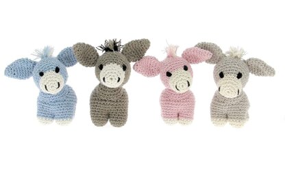 Hoooked DIY Animal Crochet Kit - Joe the Donkey