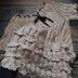 Lace Shift Ruffle Dress.